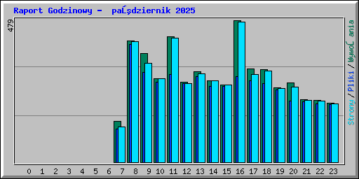 Raport Godzinowy -  październik 2025